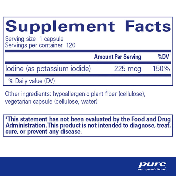 Iodine (potassium iodine)