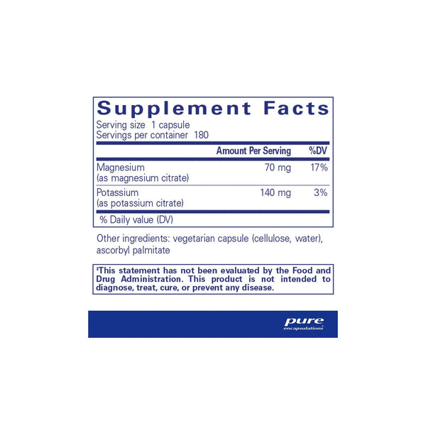 Potassium Magnesium Citrate