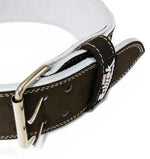 Double Prong Leather Competition Lifting Belt