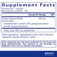 Ginkgo 50 160mg