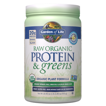Raw Organic Protein and Greens Vanilla