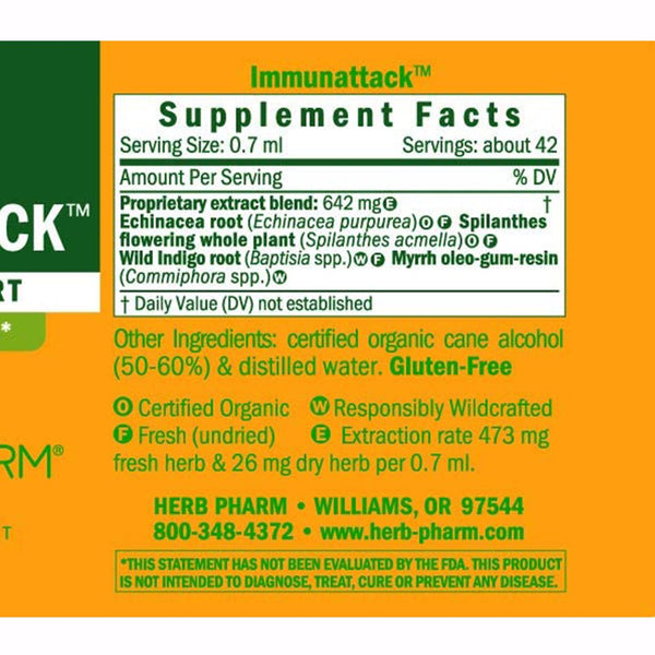 Herb Pharm Immunattack Liquid