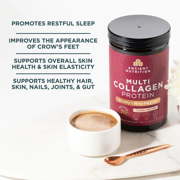 Multi Collagen Protein Beauty + Sleep Support